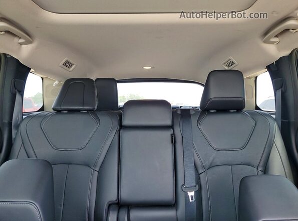 5N1DL1FS7RC352281 2024 INFINITI QX60 White Widok tylnych siedzeń