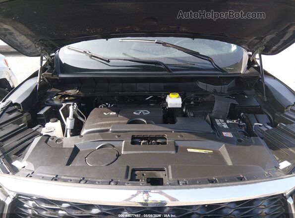 5N1DL1FS8PC349340 2023 INFINITI QX60 Black Widok z tyłu