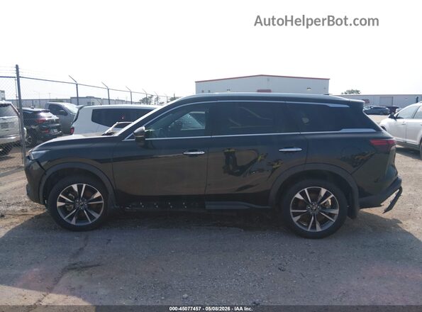 5N1DL1FS8PC349340 2023 INFINITI QX60 Black Widok wnętrza 360 stopni