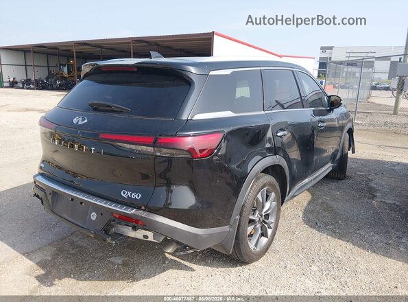 5N1DL1FS8PC349340 2023 INFINITI QX60 Black Tył prawy