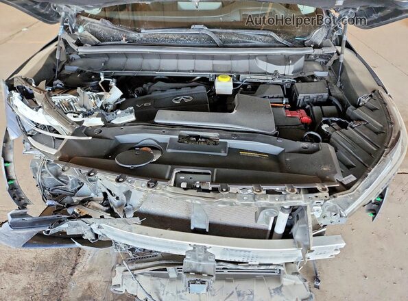 5N1DL1GR8PC331996 2023 INFINITI QX60 Gray Widok komory silnika