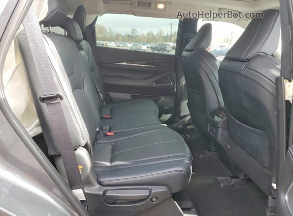 5N1DL1GS3PC369588 2023 INFINITI QX60 Gray Հետևի նստատեղերի տեսք