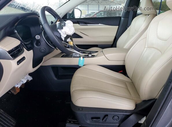 5N1DL1GS4RC358828 2024 INFINITI QX60 Серый Вид салона спереди