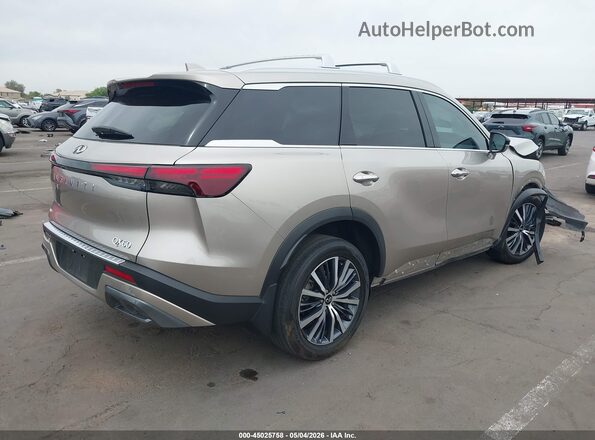 5N1DL1GS9PC359728 2023 INFINITI QX60 Золотой Задняя правая четверть