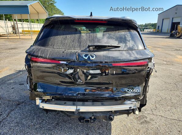 5N1DL1GS9PC369529 2023 INFINITI QX60 Черный Вид сзади