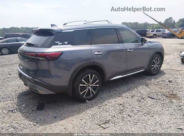 5N1DL1GS9RC356119 2024 INFINITI QX60 Серый Задняя правая четверть