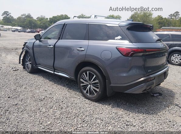 5N1DL1GS9RC356119 2024 INFINITI QX60 Серый Задняя левая четверть