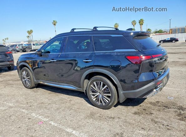 5N1DL1HT2NC340071 2022 INFINITI QX60 Черный Задняя левая четверть