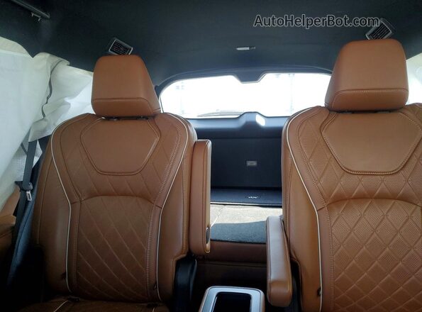 5N1DL1HU2PC365080 2023 INFINITI QX60 Серый Вид задних сидений