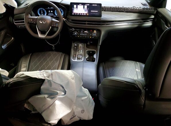 5N1DL1HU2RC350193 2024 INFINITI QX60 Черный Вид панели приборов
