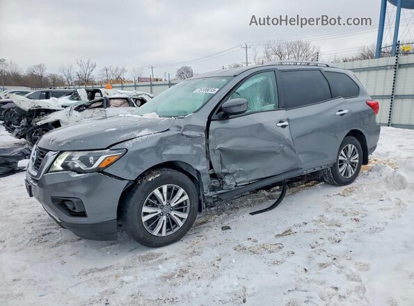 5N1DR2AM0LC640325 2020 NISSAN PATHFINDER Gray Առջևի ձախ երեք քառորդ տեսարան