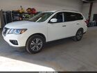 2020 Nissan Pathfinder S 4wd White vin: 5N1DR2AM1LC622822