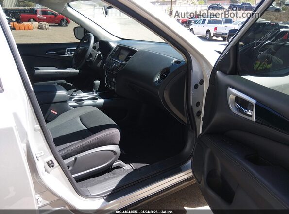 5N1DR2AM2LC626720 2020 NISSAN PATHFINDER Silver Widok wnętrza z przodu