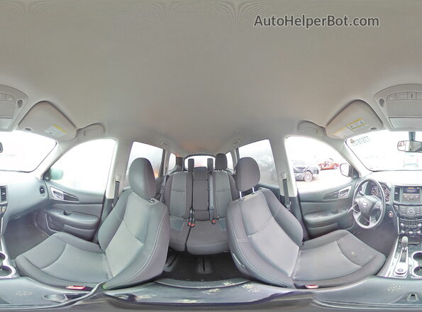 5N1DR2AM8LC631274 2020 NISSAN PATHFINDER Серый Панорамный вид салона 360°