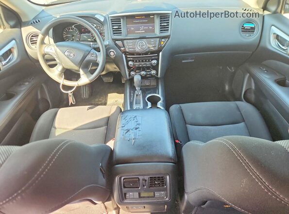5N1DR2AMXLC577296 2020 NISSAN PATHFINDER Black წინა პანელის ხედი