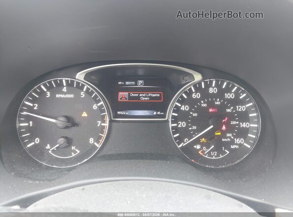 5N1DR2BM1LC581283 2020 NISSAN PATHFINDER Black Widok tylnych siedzeń
