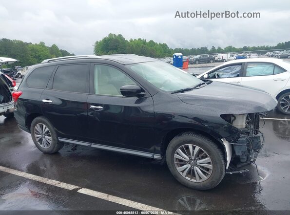 5N1DR2BM1LC581283 2020 NISSAN PATHFINDER Black Widok wnętrza z tyłu
