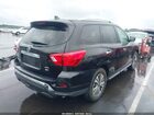 2020 Nissan Pathfinder Sv 4wd Black vin: 5N1DR2BM1LC581283