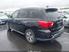 2020 Nissan Pathfinder Sv 4wd Black vin: 5N1DR2BM1LC581283