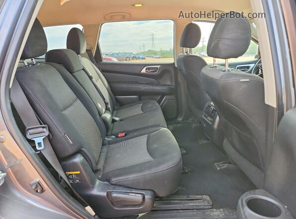 5N1DR2BM6LC611040 2020 NISSAN PATHFINDER Серый Вид задней части салона
