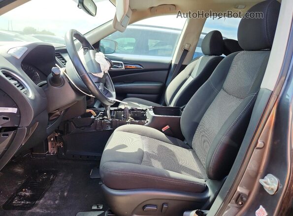 5N1DR2BM7LC610026 2020 NISSAN PATHFINDER Серый Вид салона спереди
