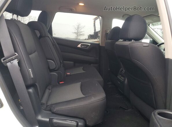 5N1DR2BM7LC644015 2020 NISSAN PATHFINDER White Vista interior trasera