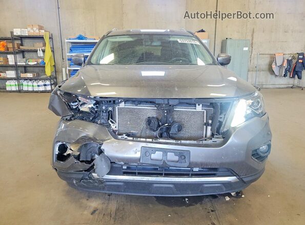 5N1DR2BMXLC613471 2020 NISSAN PATHFINDER Серый Вид спереди