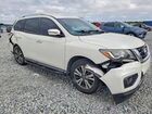 2020 Nissan Pathfinder Sv Белый vin: 5N1DR2BN0LC639747