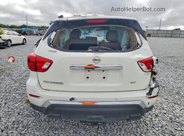 5N1DR2BN0LC639747 2020 NISSAN PATHFINDER Белый Вид сзади