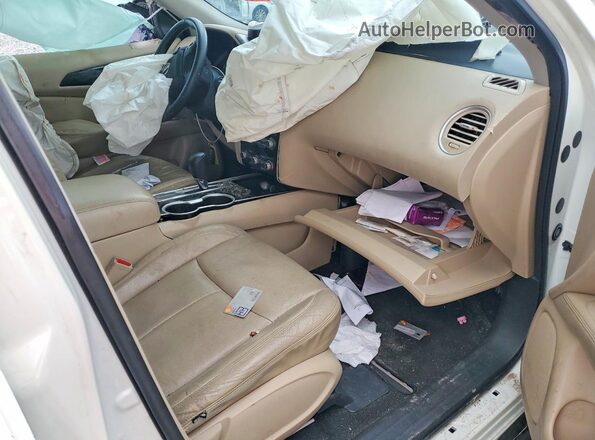 5N1DR2BN0LC639747 2020 NISSAN PATHFINDER Белый Вид панели приборов