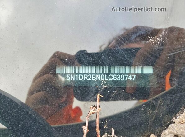 5N1DR2BN0LC639747 2020 NISSAN PATHFINDER Белый Вид подкапотного пространства
