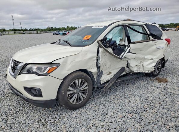 5N1DR2BN0LC639747 2020 NISSAN PATHFINDER Белый Передняя левая четверть