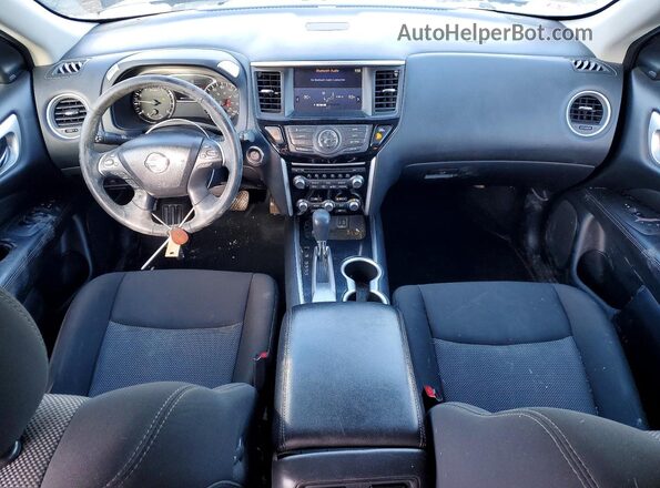 5N1DR2BN5LC594711 2020 NISSAN PATHFINDER Синий Вид панели приборов