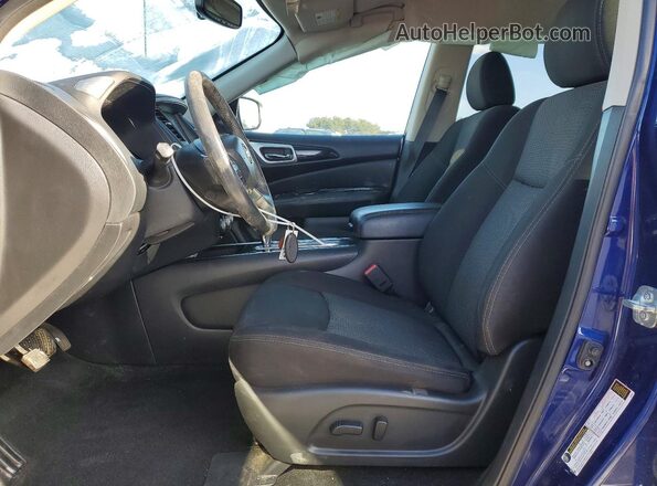 5N1DR2BN5LC594711 2020 NISSAN PATHFINDER Синий Вид салона спереди