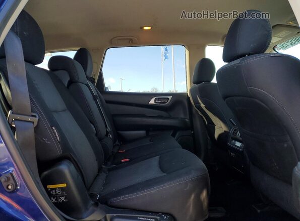 5N1DR2BN5LC594711 2020 NISSAN PATHFINDER Синий Вид задней части салона