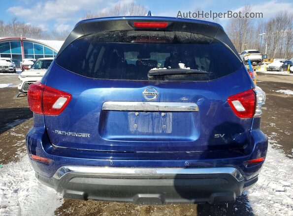 5N1DR2BN5LC594711 2020 NISSAN PATHFINDER Синий Вид сзади