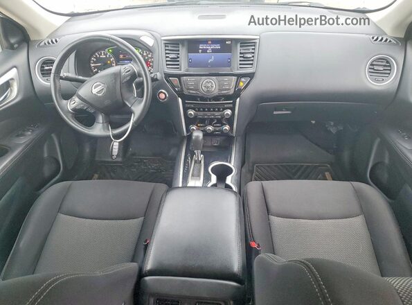 5N1DR2BN8LC582603 2020 NISSAN PATHFINDER White Вид панелі приладів