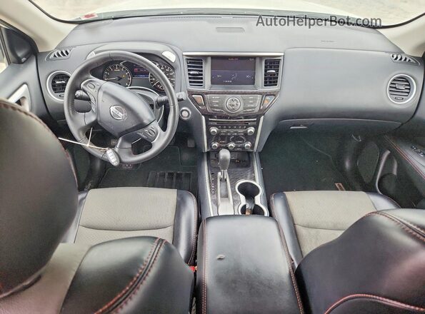 5N1DR2BN9LC579578 2020 NISSAN PATHFINDER Белый Вид панели приборов
