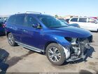2020 Nissan Pathfinder Sv 2wd Синий vin: 5N1DR2BNXLC621286