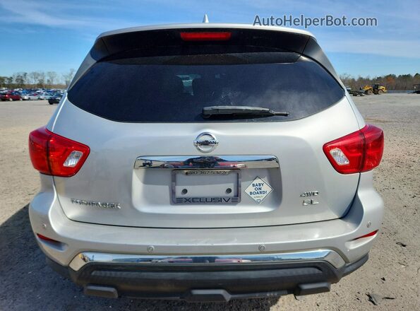 5N1DR2CM1LC599409 2020 NISSAN PATHFINDER Silver Вид ззаду