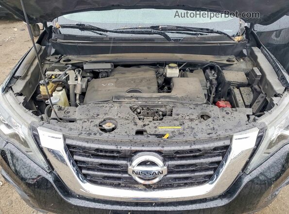 5N1DR2CM2LC616329 2020 NISSAN PATHFINDER Black Vista del compartimento del motor