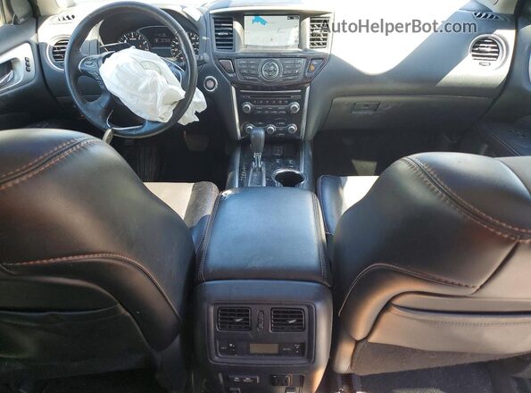 5N1DR2CM2LC619148 2020 NISSAN PATHFINDER Charcoal Առջևի վահանակի տեսք