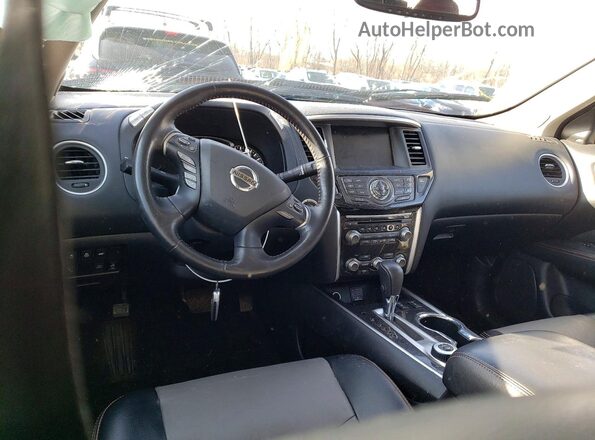 5N1DR2CM5LC637966 2020 NISSAN PATHFINDER Красный Вид панели приборов