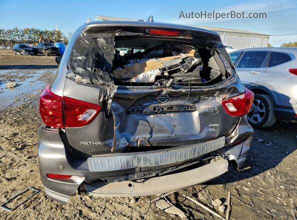 5N1DR2CM6LC623512 2020 NISSAN PATHFINDER Gray Widok z tyłu