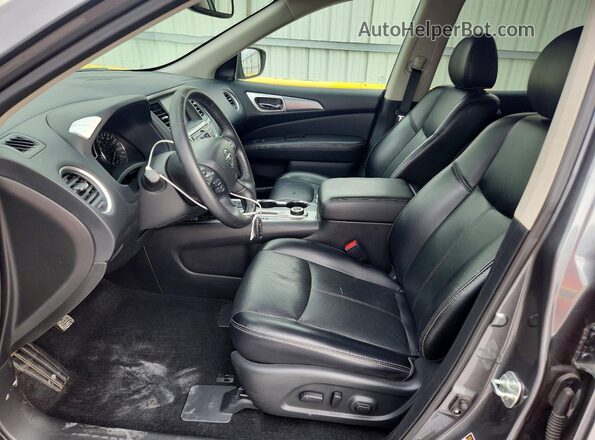 5N1DR2CM7LC645812 2020 NISSAN PATHFINDER Серый Вид салона спереди