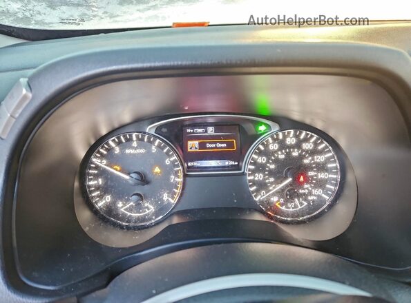 5N1DR2CM8LC627500 2020 NISSAN PATHFINDER Black Вид щитка приладів