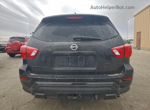 5N1DR2CM8LC627500 2020 NISSAN PATHFINDER Black Вид ззаду