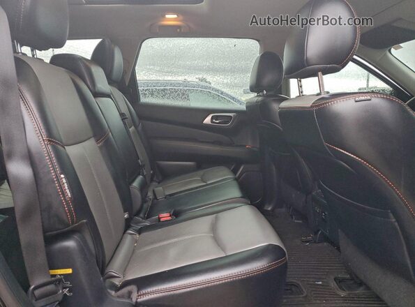5N1DR2CM8LC627500 2020 NISSAN PATHFINDER Black Вид задньої частини салону