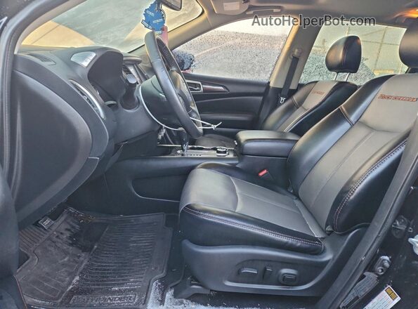 5N1DR2CM8LC627500 2020 NISSAN PATHFINDER Black Вид салону спереду