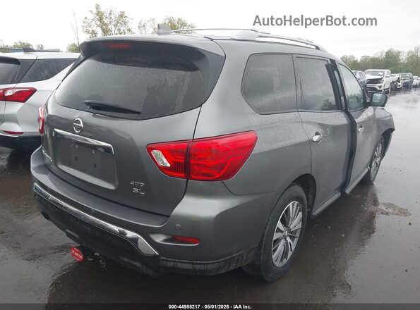 5N1DR2CMXLC576436 2020 NISSAN PATHFINDER Gray Trasero derecho